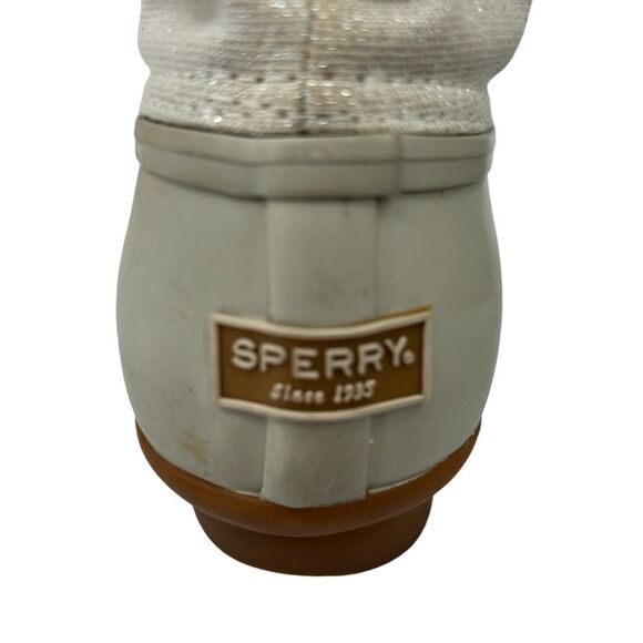 Sperry's Saltwater Sparkle Textile Waterproof Duck Boots - Picture 7 of 11